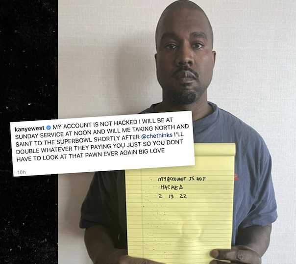 Kanye dice que Kim no puede probar que él escribió esos posts