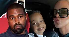 Kanye dice que su hijita Chicago se ve mayor en las selfies con Khloe