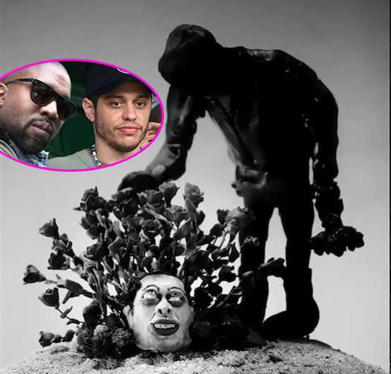 Kanye West estrena vídeo animado Eazy secuestrando a Pete Davidson