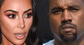 Kim no busca orden de protección contra Kanye