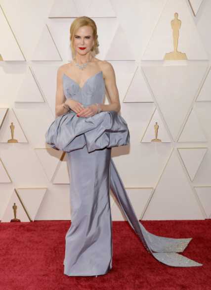 nicole kidman red carpet oscars