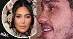 Kim Kardashian editó la cara de Pete en su foto