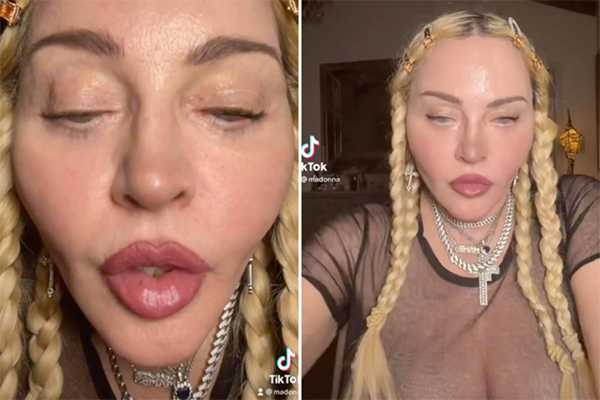 madonna nueva cara video tiktok