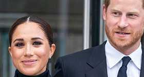 Harry y Meghan visitaron a The Queen por su show de Netflix