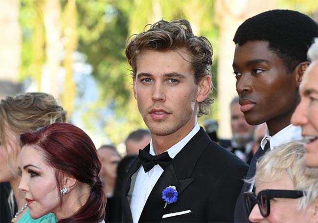 Austin Butler en la premier de Elvis en Cannes