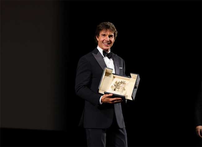 Tom Cruise honrado con la Palma de Oro en Cannes