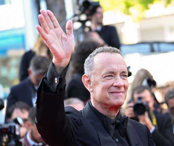 Tom Hanks en la premier de Elvis en Cannes