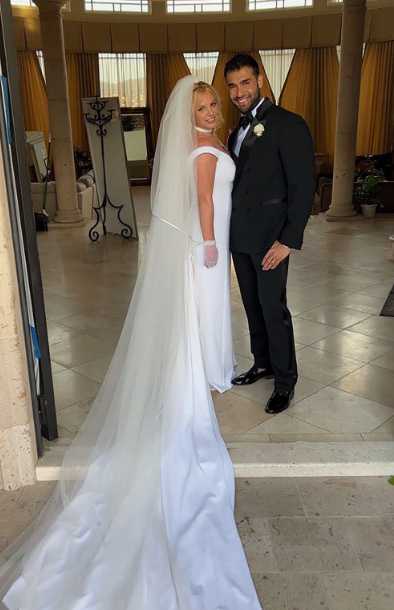 britney sam casados foto boda