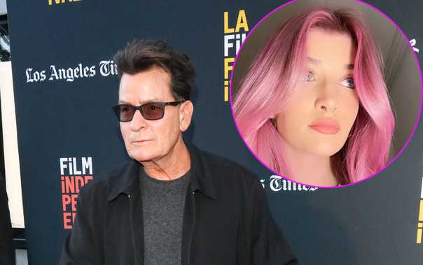 Charlie Sheen no aprueba a su hija en OnlyFans