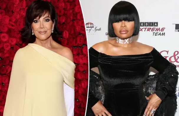 kris jenner war blac chyna