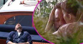 Ben Affleck se duerme y llora en la Honeymoon con JLo