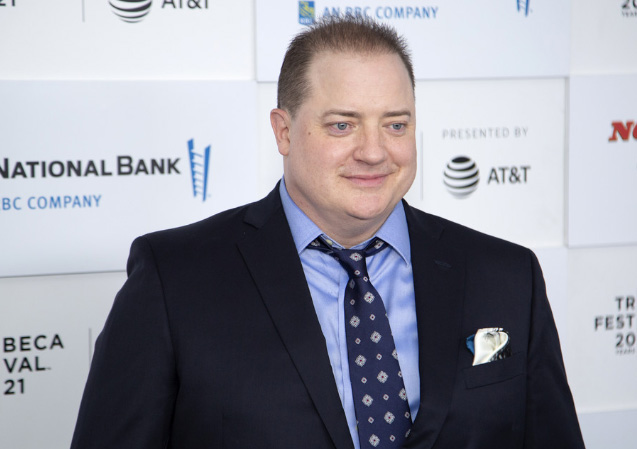 Brendan Fraser en el estreno de No Sudden Move en el Tribeca Film Festival 2021