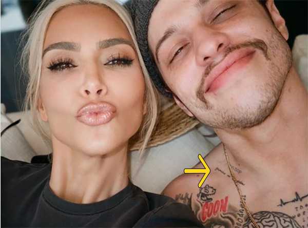 Pete Davidson se tatuó Jasmine y Aladdin por Kim