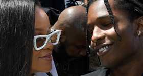 Rihanna y ASAP Rocky más discretos