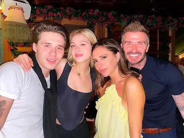 brooklyn nicola victoria david beckham