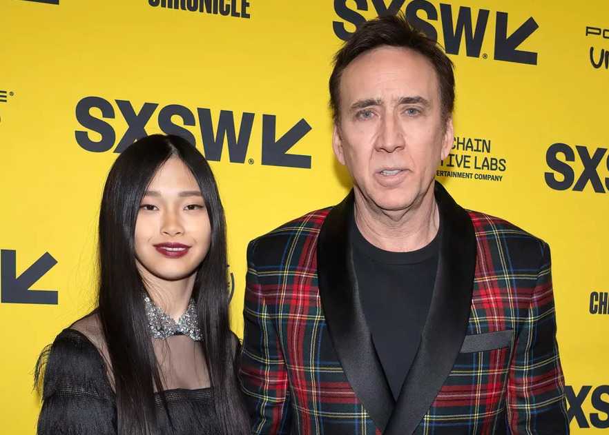 Nicolas Cage y su esposa Riko tuvieron una niña