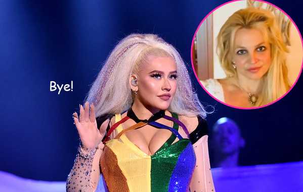 Britney Spears llama gordos a los bailarines de Christina Aguilera