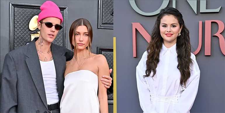 Hailey Bieber habla de Justin y Selena Gomez