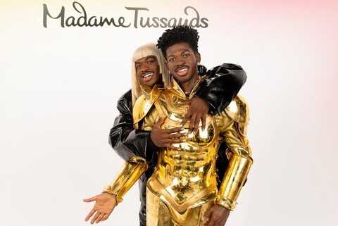 Lil Nas X inmortalizado en cera en el Madame Tussauds