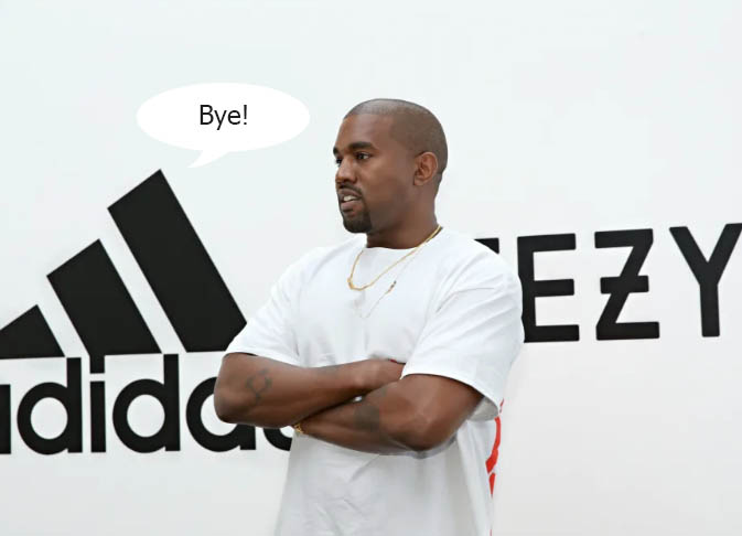 Adidas rompe relaciones con Kanye West