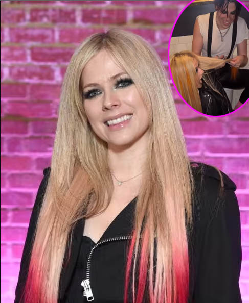 avril lavigne se corto las grenias