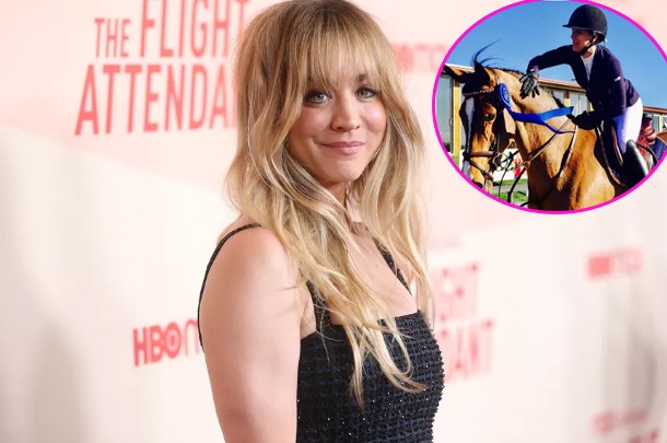 Kaley Cuoco casi pierde una pierna en accidente a caballo