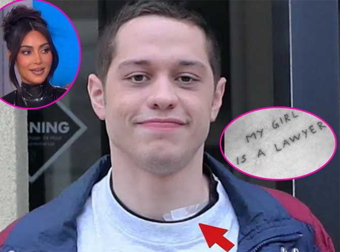 Pete Davidson se quitó el tatuaje de Kim