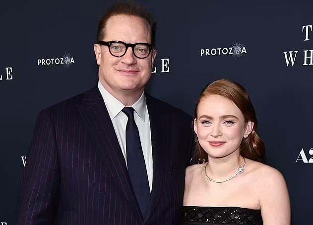 brendan fraser sadie sink the whale screening