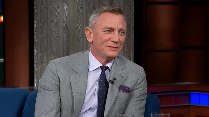 Daniel Craig es fan del Thanksgiving!