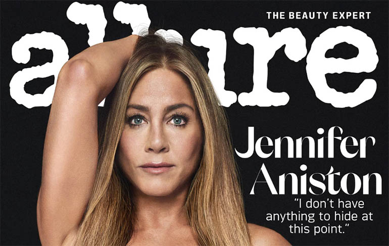 Jennifer Aniston habla de sus problemas de fertilidad en Allure