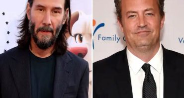 Keanu Reeves reacciona a comentarios de Matthew Perry