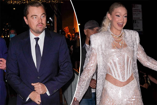 Leonardo DiCaprio y Gigi Hadid juntos en fiesta de Halloween