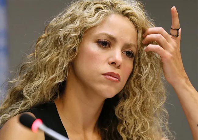 Shakira acusa a Hacienda de campaña de desprestigio en su contra