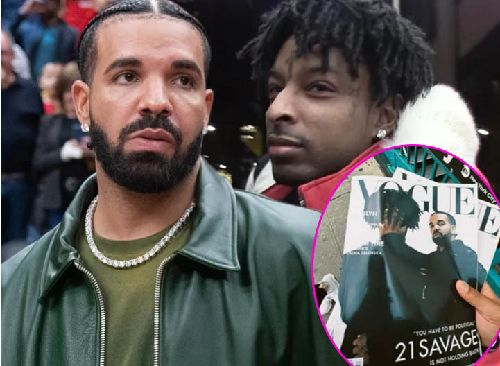 Vogue demanda a Drake y 21 Savage