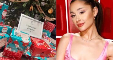 Ariana Grande envió regalos a niños en Manchester