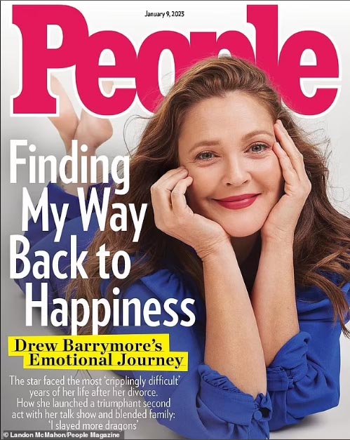 drew barrymore people preview cover