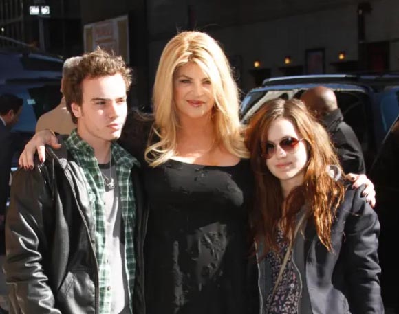 Kirstie Alley y sus hijos