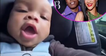 Rihanna mostró a su bebito con ASAP Rocky