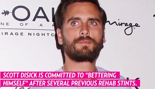 Scott Disick trabajando en mejorar