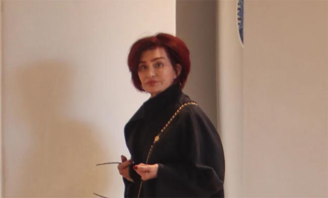 sharon osbourne ya en casa