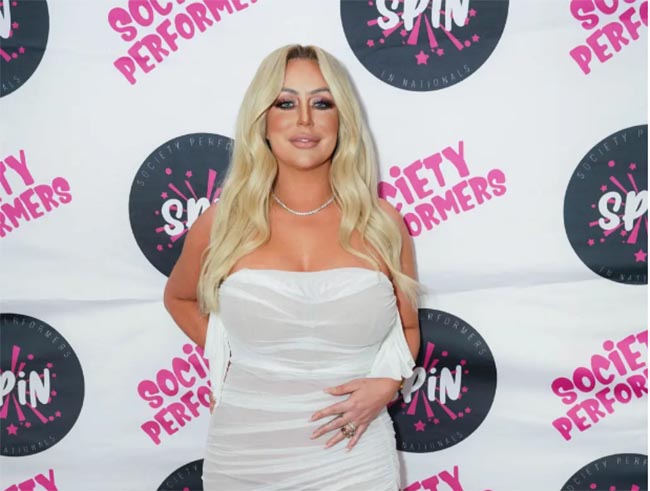 Aubrey O’Day esperando su primer hijo