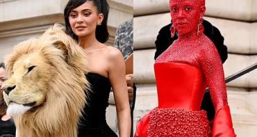 Kylie Jenner opacada por Doja Cat en el desfile Schiaparelli