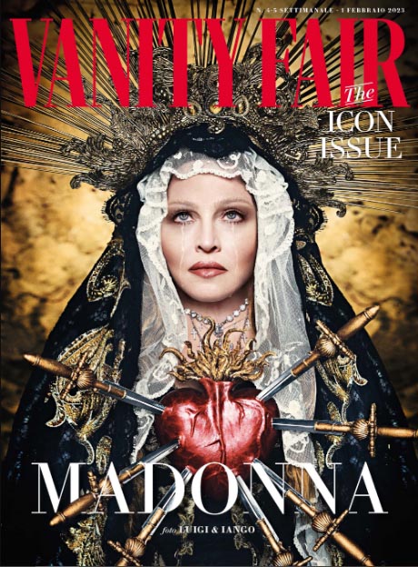 madonna vanity fair magazine cover