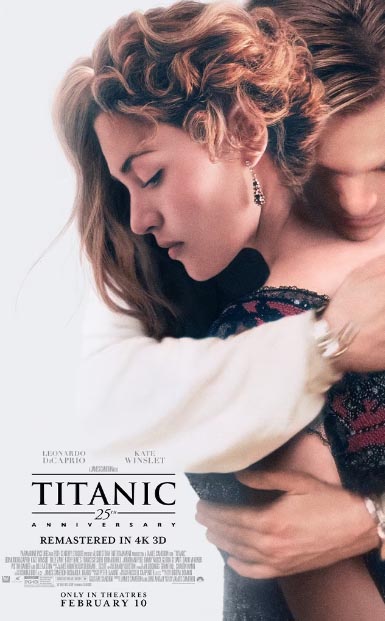 titanic poster 25 aniversario