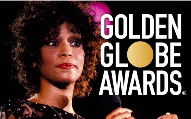 Hacen chiste sobre la muerte de Whitney Houston en los Golden Globes