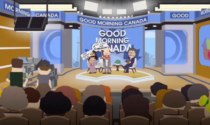 good morning canada meghan harry southpark