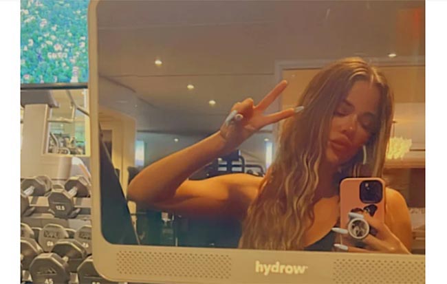 Khloe Kardashian comparte su rutina en las mañanas