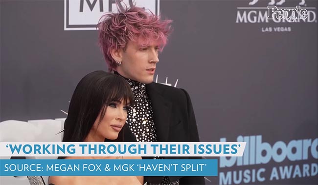 Megan Fox dice que no hubo infidelidad en su relación con MGK