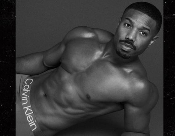 Michael B Jordan para Calvin Klein