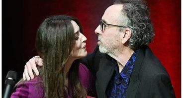 Monica Bellucci y Tim Burton saliendo en secreto desde hace meses